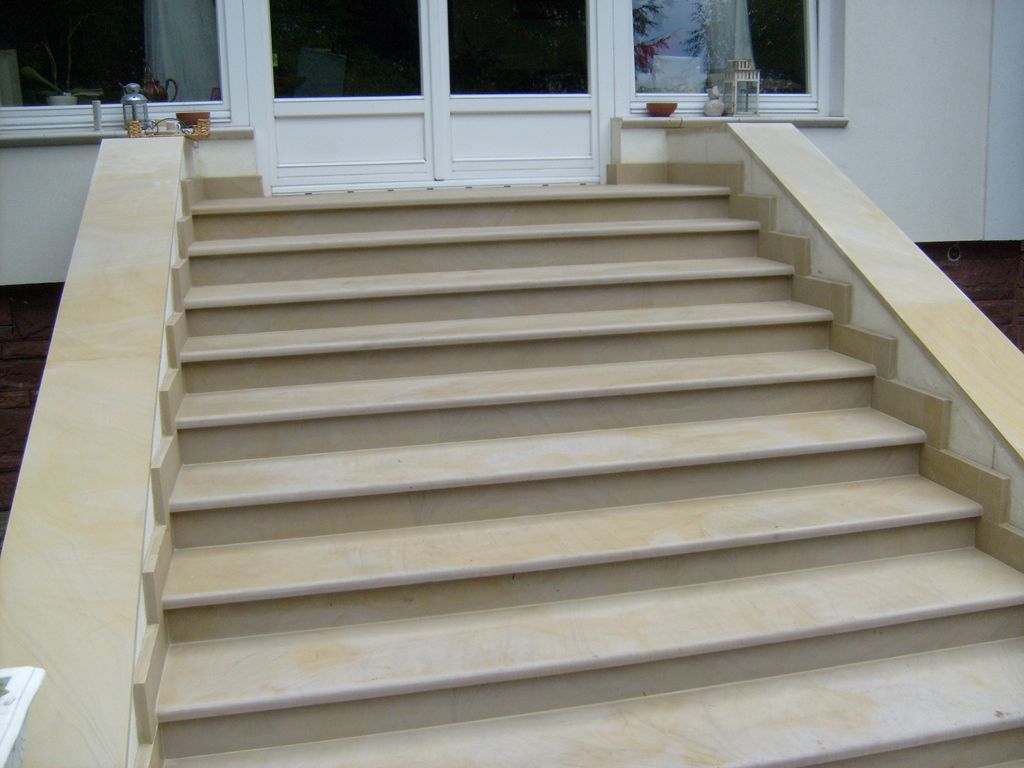 Obernkirchener Sandstein feingeschliffen